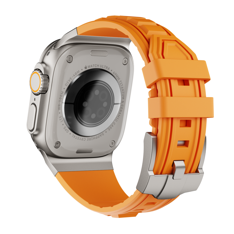 Soft Horizontal Grooves Band for Apple Watch - Pulse Series