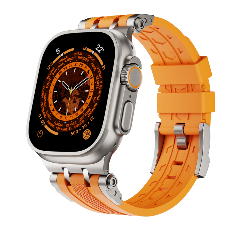 SportFit Rubber Watch Band for Apple Watch