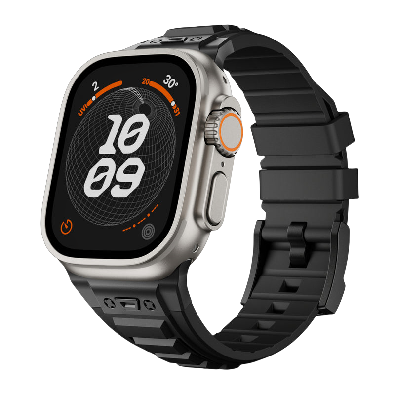 Soft Horizontal Grooves Band for Apple Watch - Pulse Series
