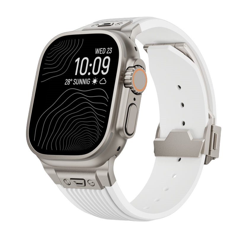 Contoured Silicone Band with Sport Fit for Apple Watch