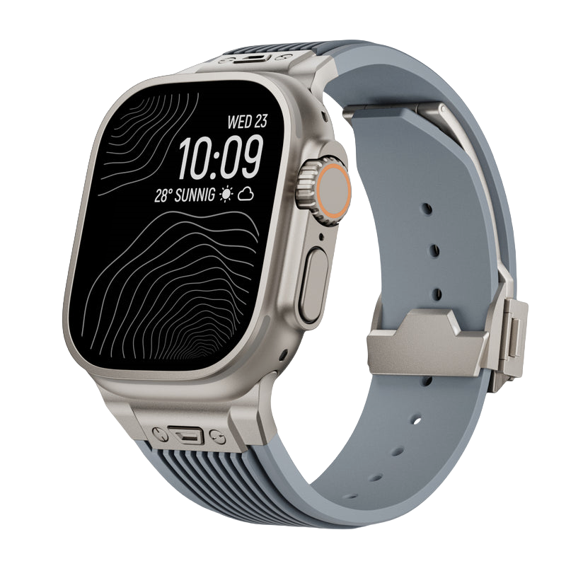 Contoured Silicone Band with Sport Fit for Apple Watch
