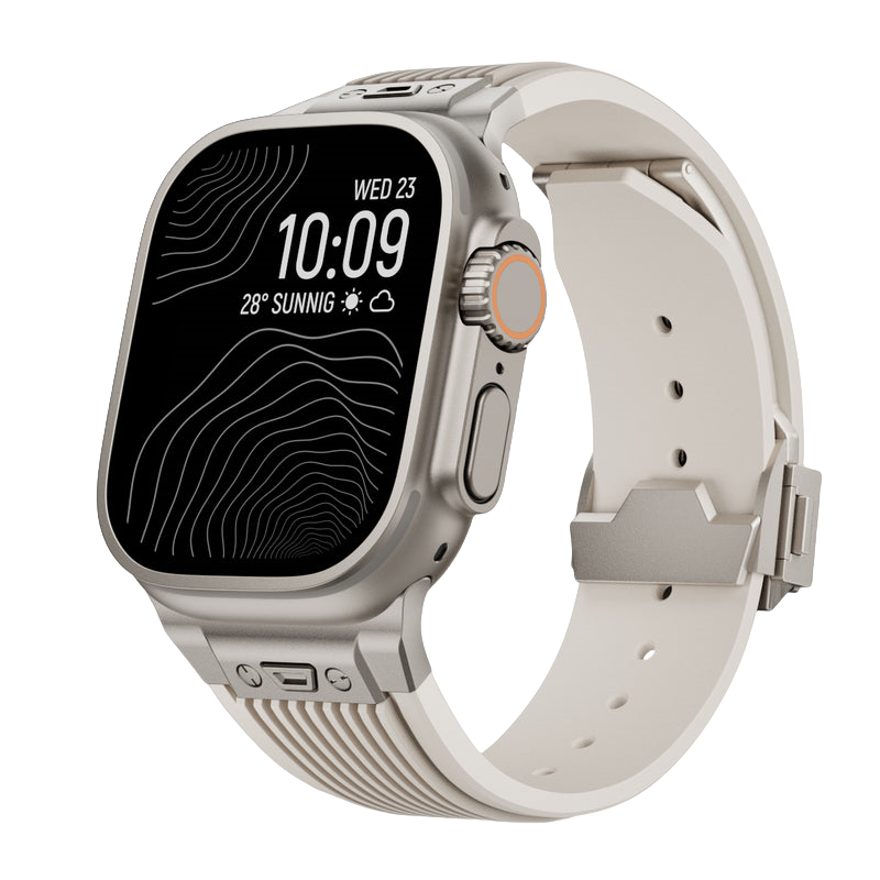 Contoured Silicone Band with Sport Fit for Apple Watch