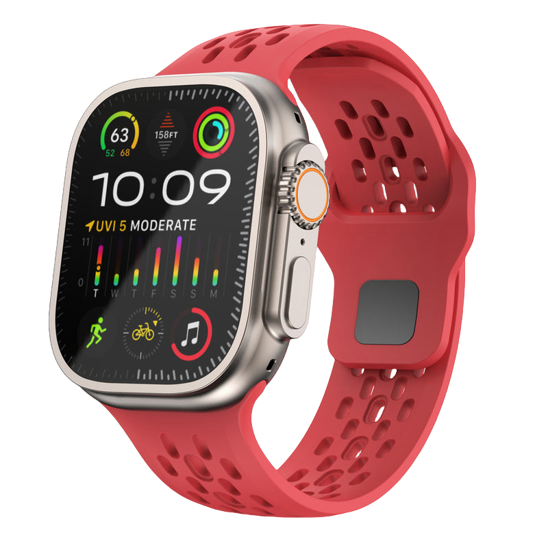ComfortFit and Breathable Combination Hole Design Band for Apple Watch