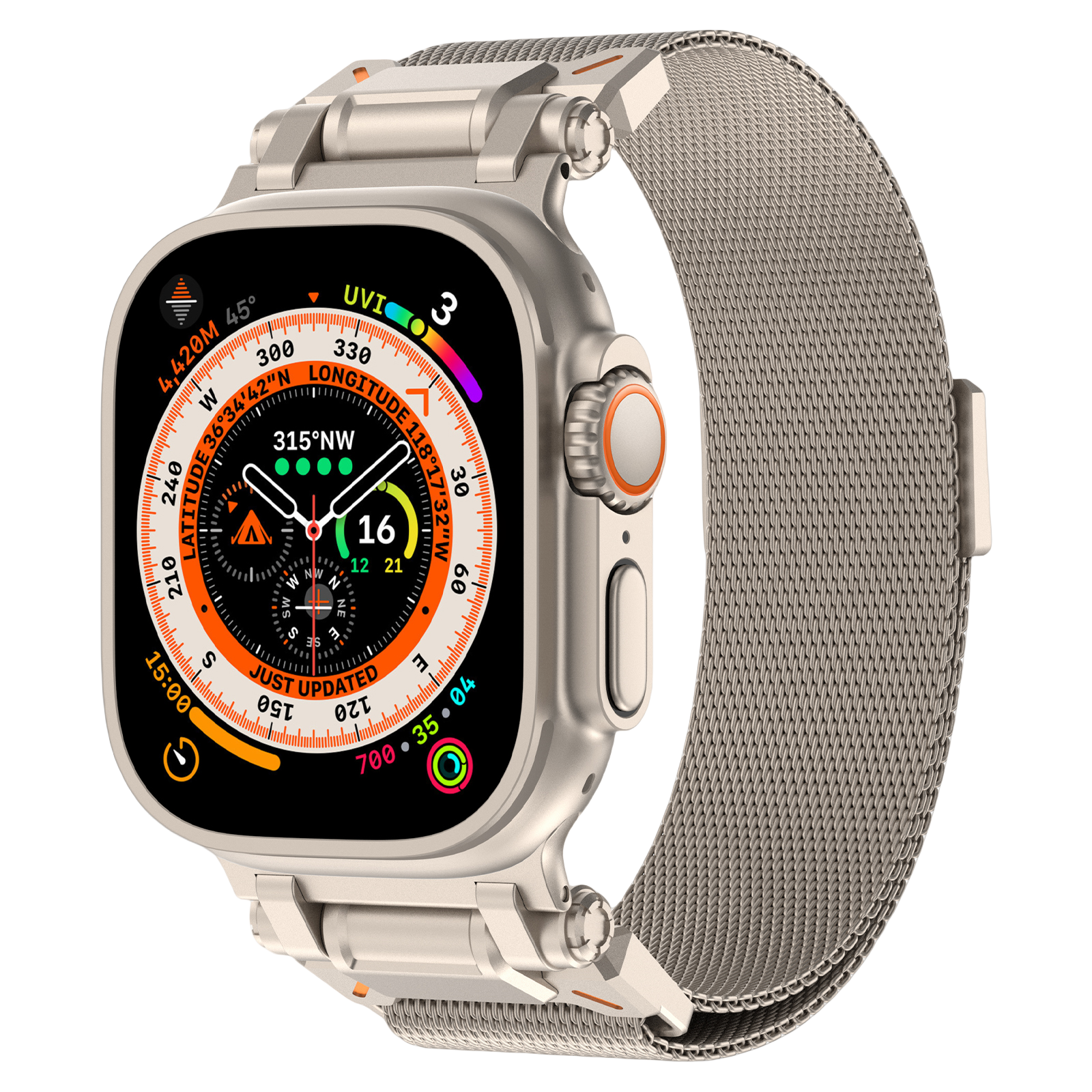 Milanese Loop Band – Marine-Grade Stainless Steel Band for Apple Watch