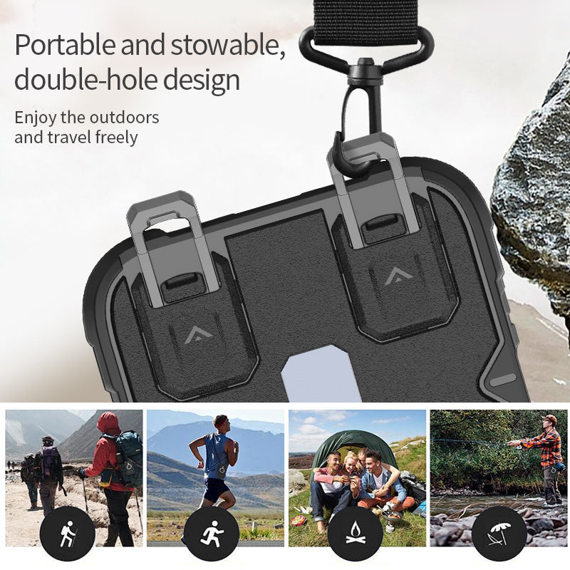 Rugged MagSafe Case with 360° Invisible Kickstand