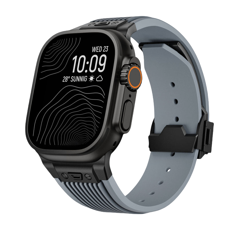 Contoured Silicone Band with Sport Fit for Apple Watch