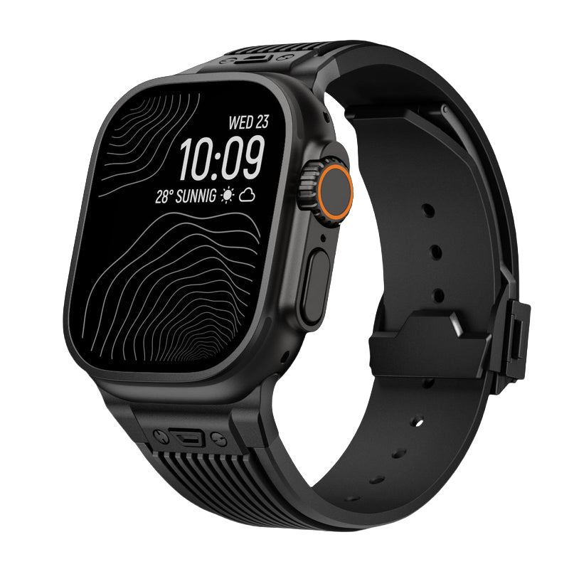 Contoured Silicone Band with Sport Fit for Apple Watch
