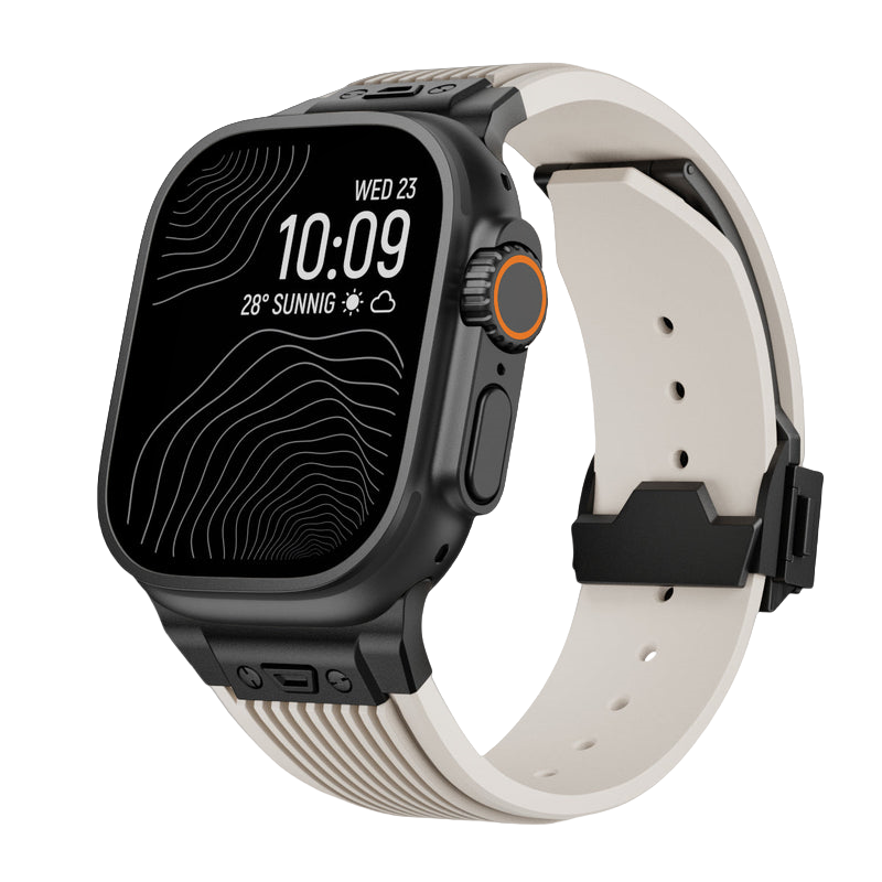 Contoured Silicone Band with Sport Fit for Apple Watch