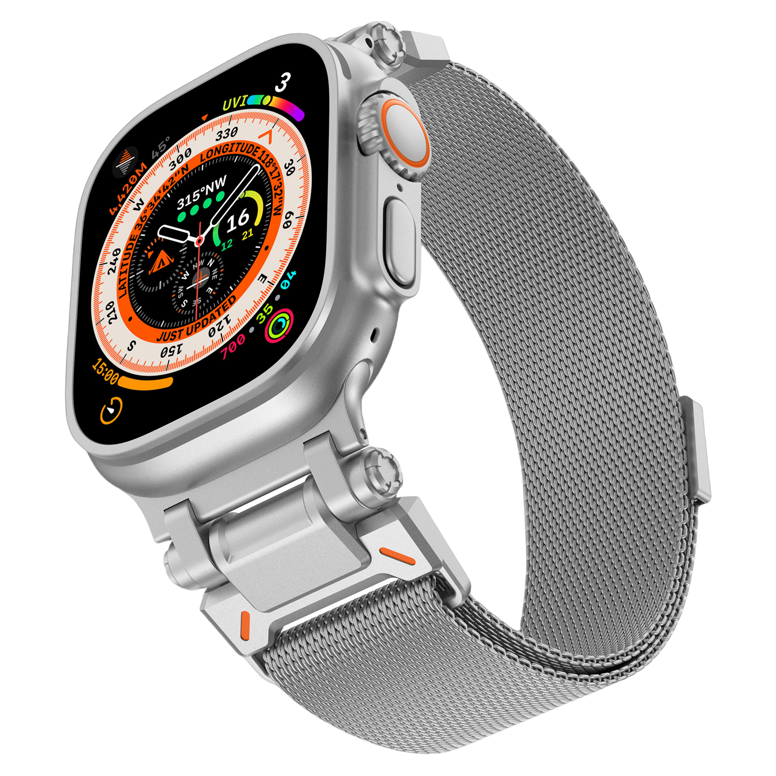 Milanese Loop Band – Marine-Grade Stainless Steel Band for Apple Watch