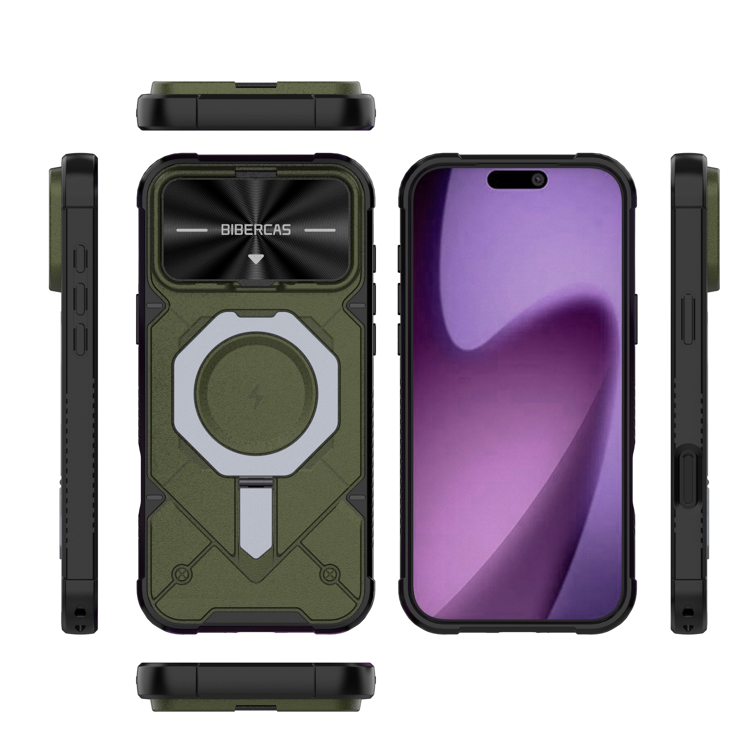 Tactical MagSafe Case with Camera Shield