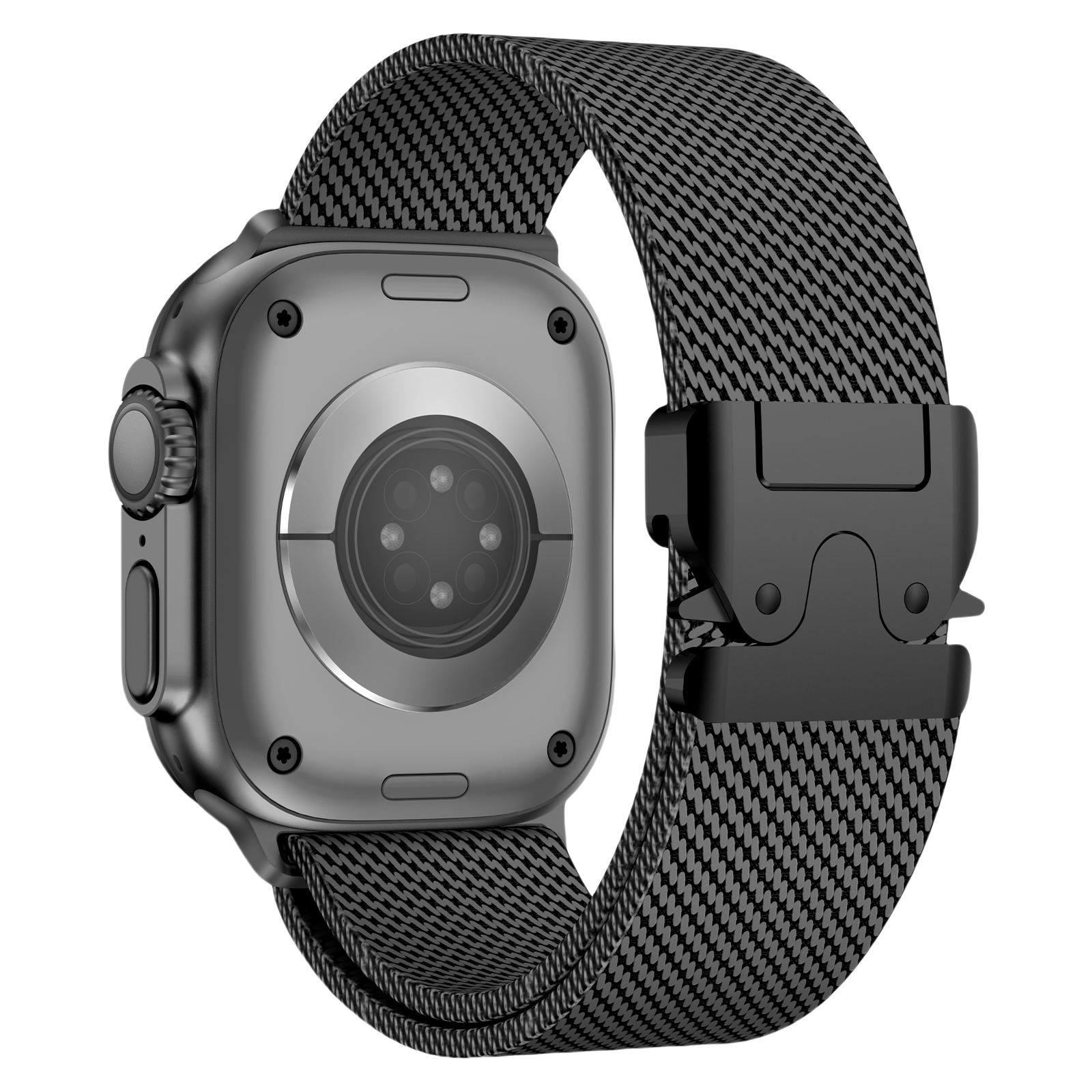Milanese Loop Band for Apple Watch - Luxe Weave Series – Woven metal mesh bands