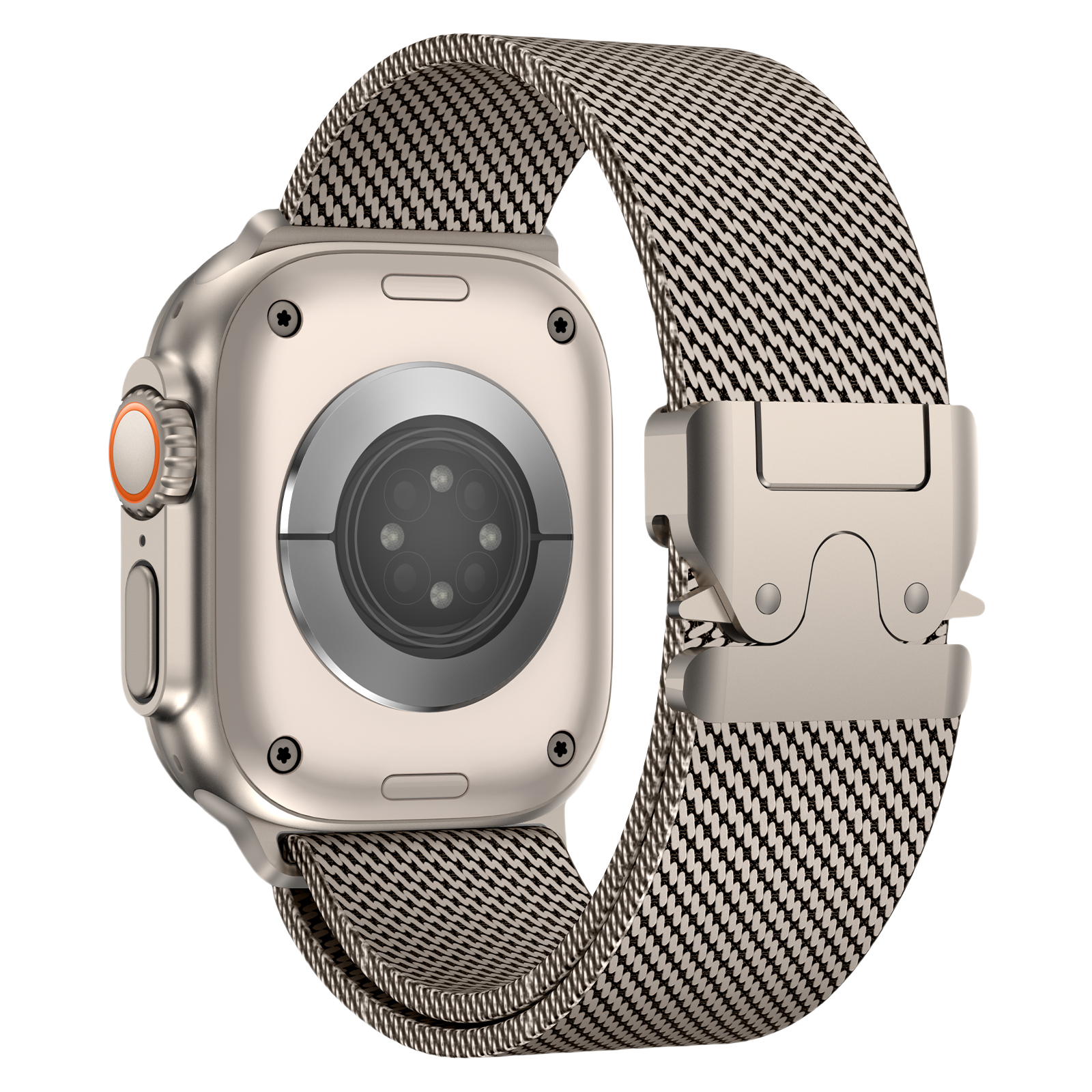 Milanese Loop Band for Apple Watch - Luxe Weave Series – Woven metal mesh bands