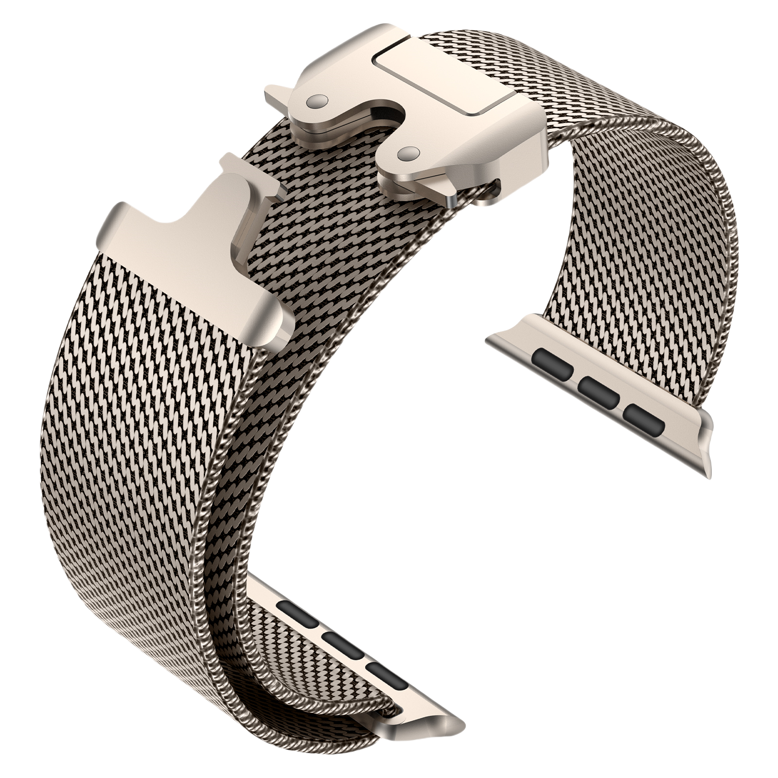 Milanese Loop Band for Apple Watch - Luxe Weave Series – Woven metal mesh bands