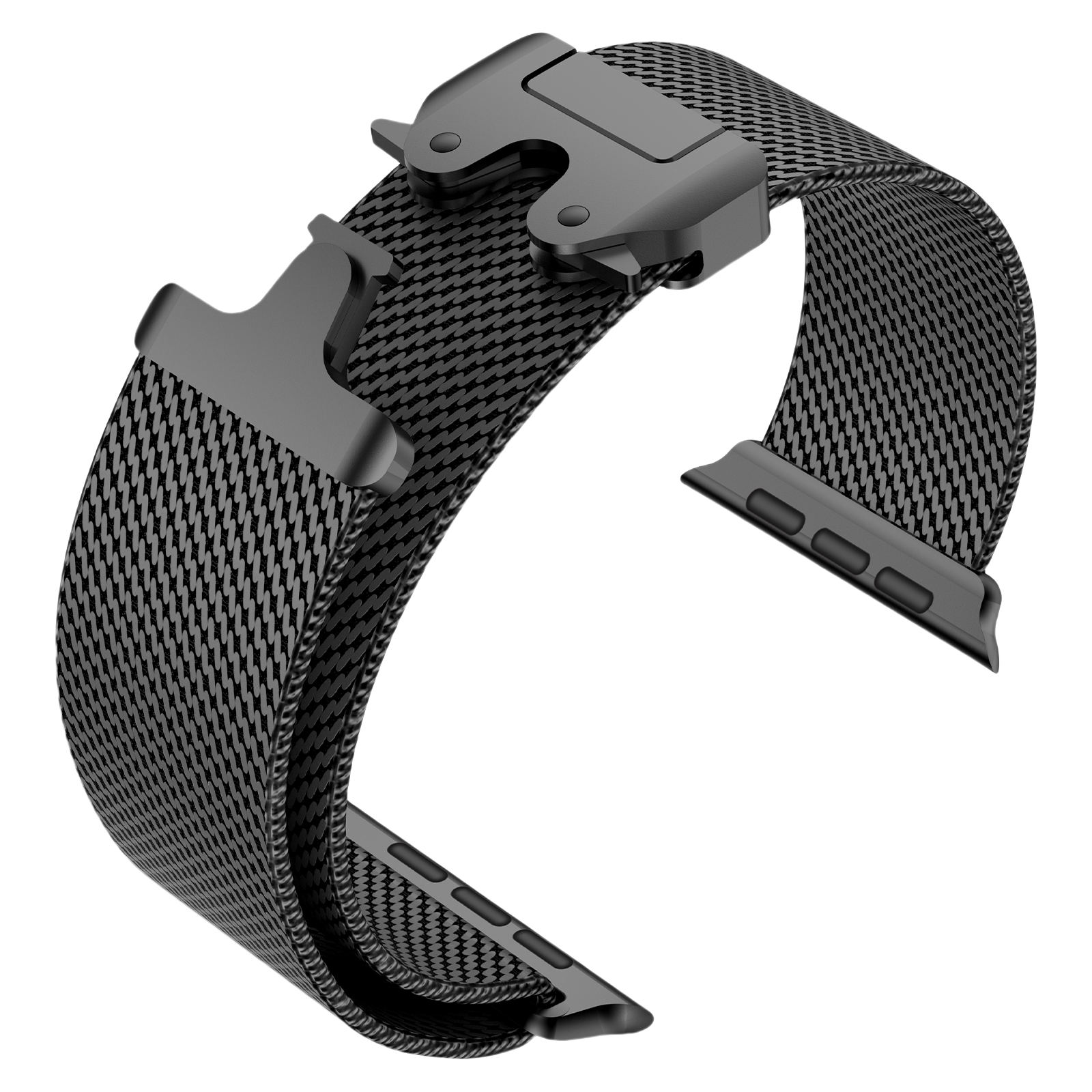 Milanese Loop Band for Apple Watch - Luxe Weave Series – Woven metal mesh bands