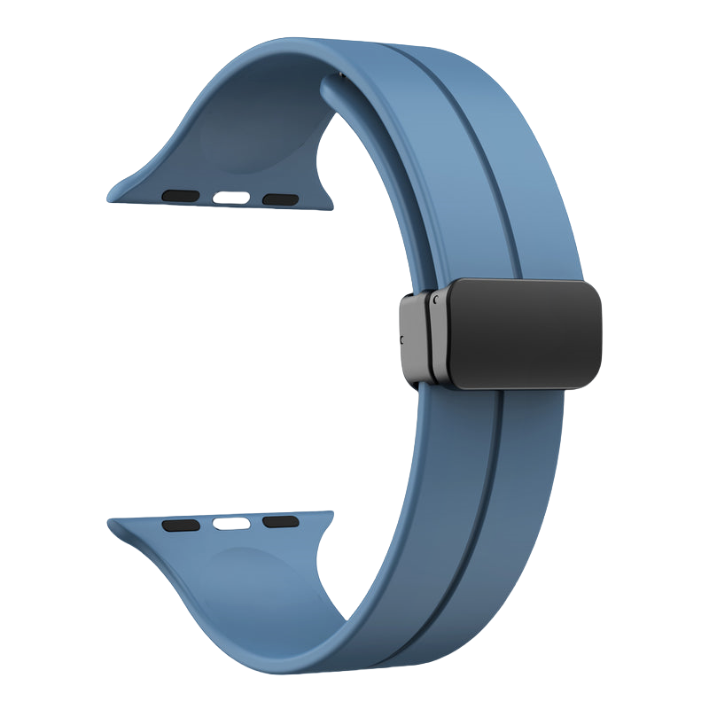 Magnetic Lock Rubber Band – Pulse Series for Apple Watch