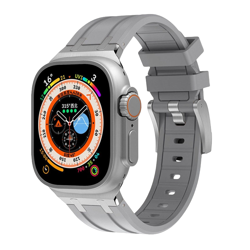 Aqua Silicone Band for Apple Watch - Pulse Series