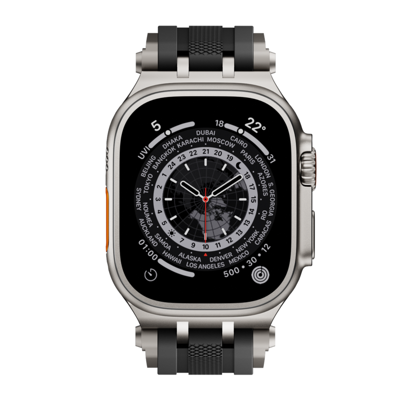 SportFit Rubber Watch Band for Apple Watch