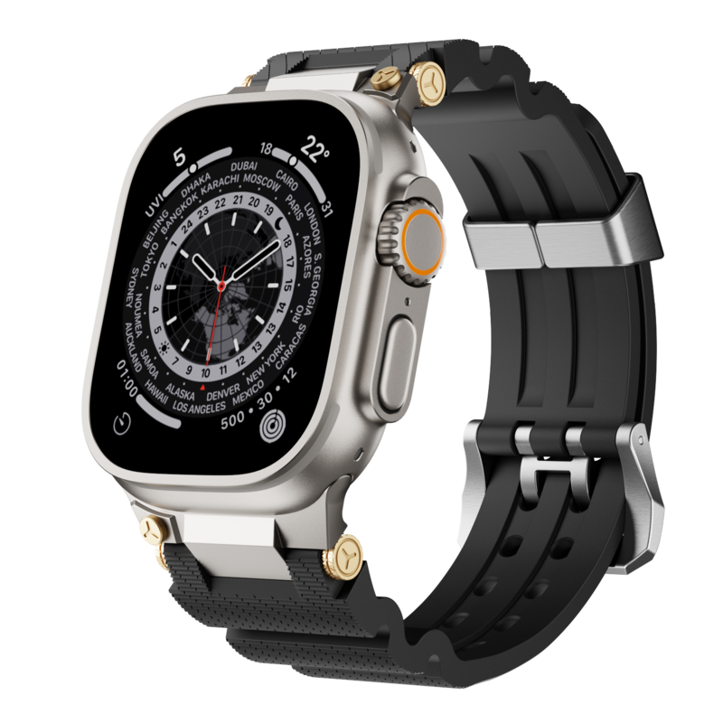 Dive-Pro Silicone Band for Apple Watch - Pulse Series
