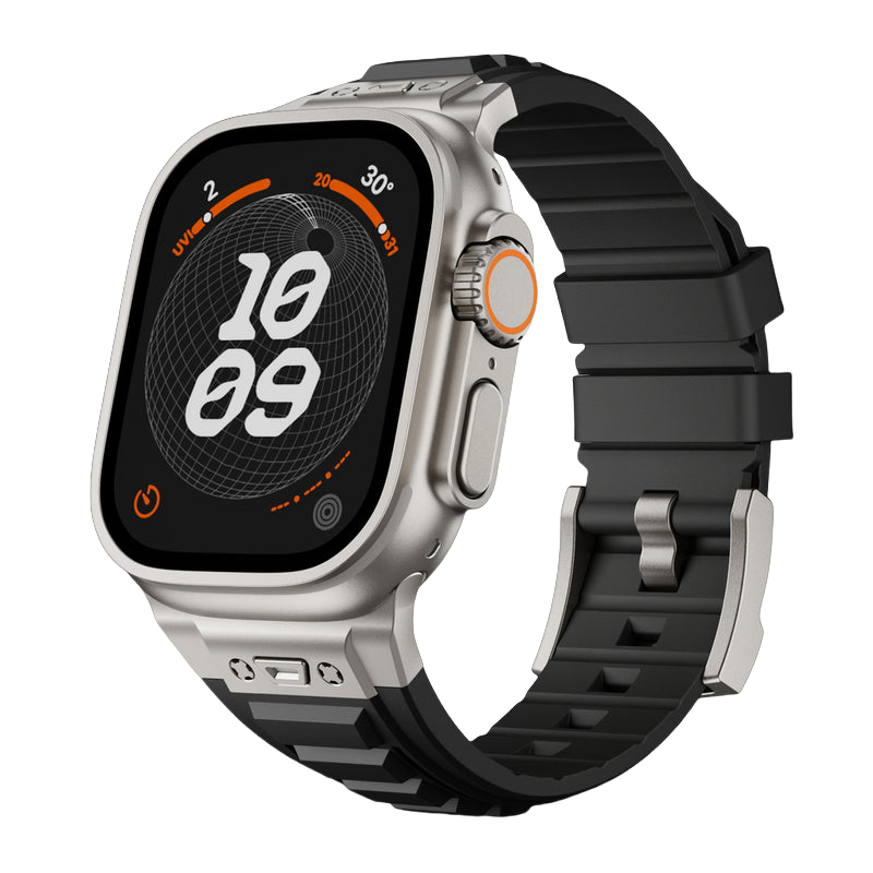 Soft Horizontal Grooves Band for Apple Watch - Pulse Series