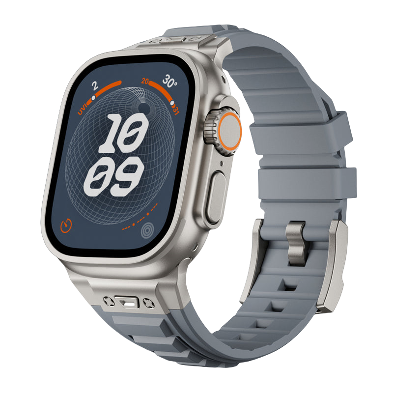 Soft Horizontal Grooves Band for Apple Watch - Pulse Series