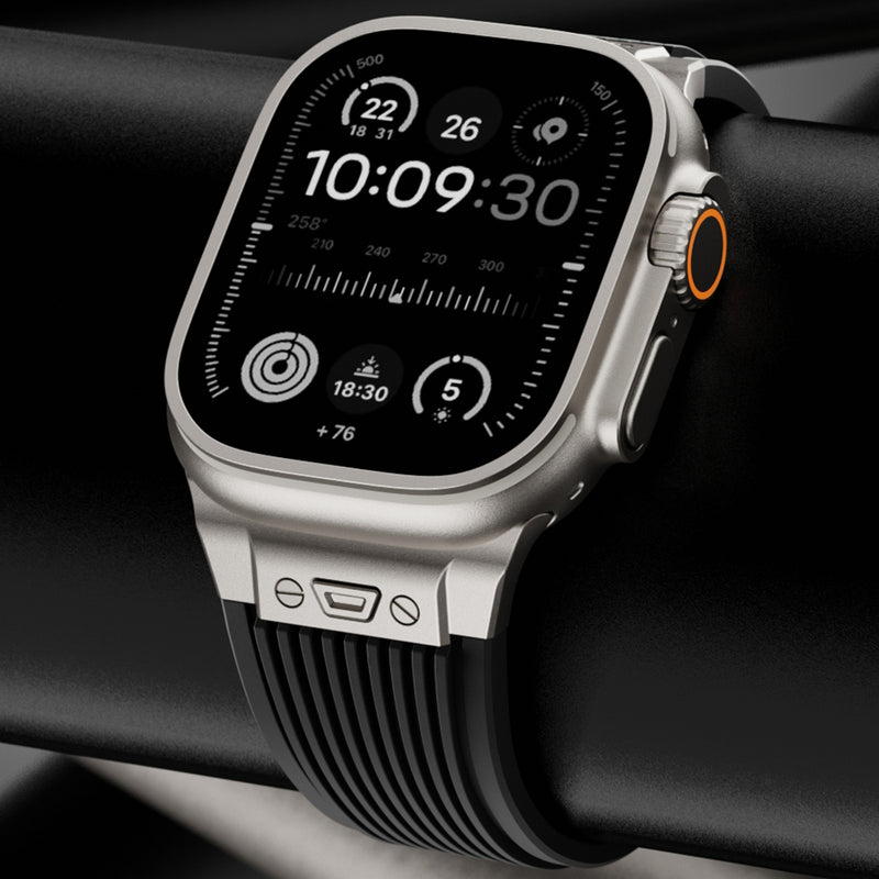 Contoured Silicone Band with Sport Fit for Apple Watch