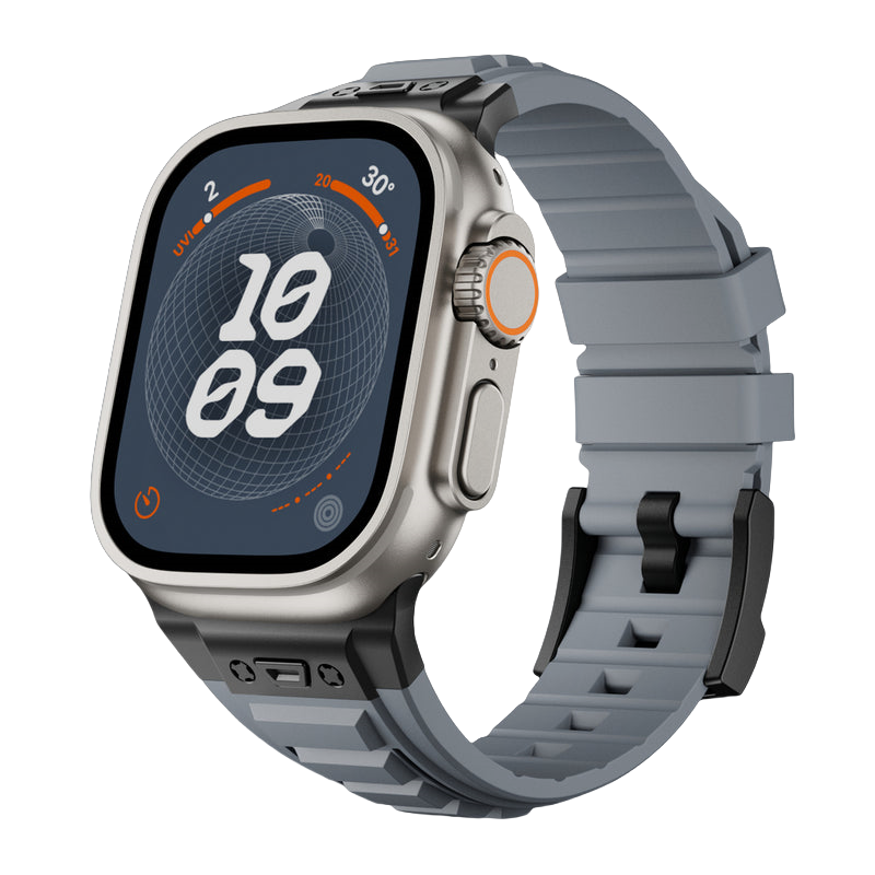 Soft Horizontal Grooves Band for Apple Watch - Pulse Series