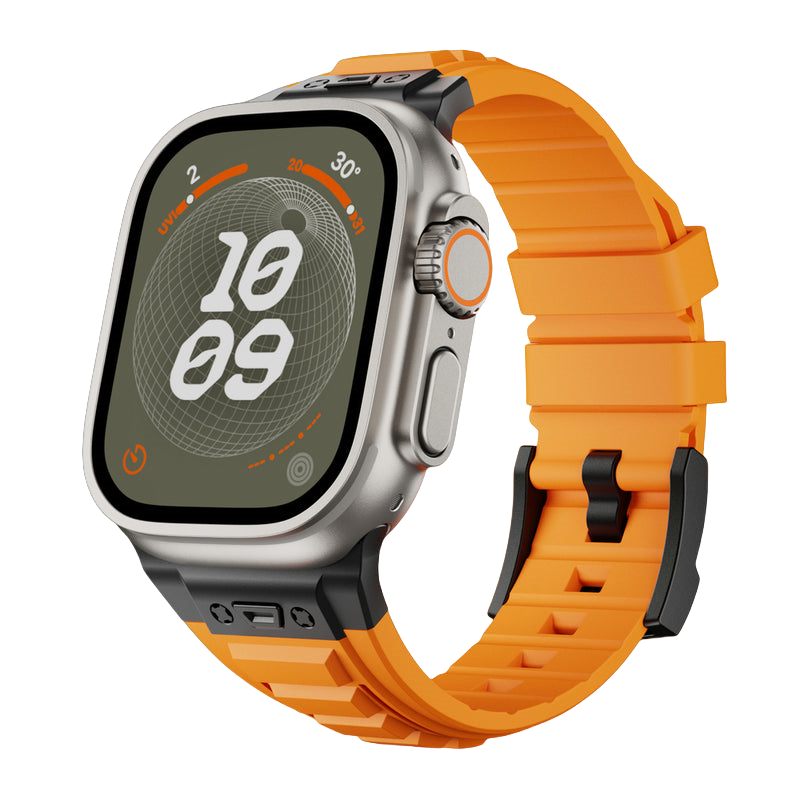 Soft Horizontal Grooves Band for Apple Watch - Pulse Series