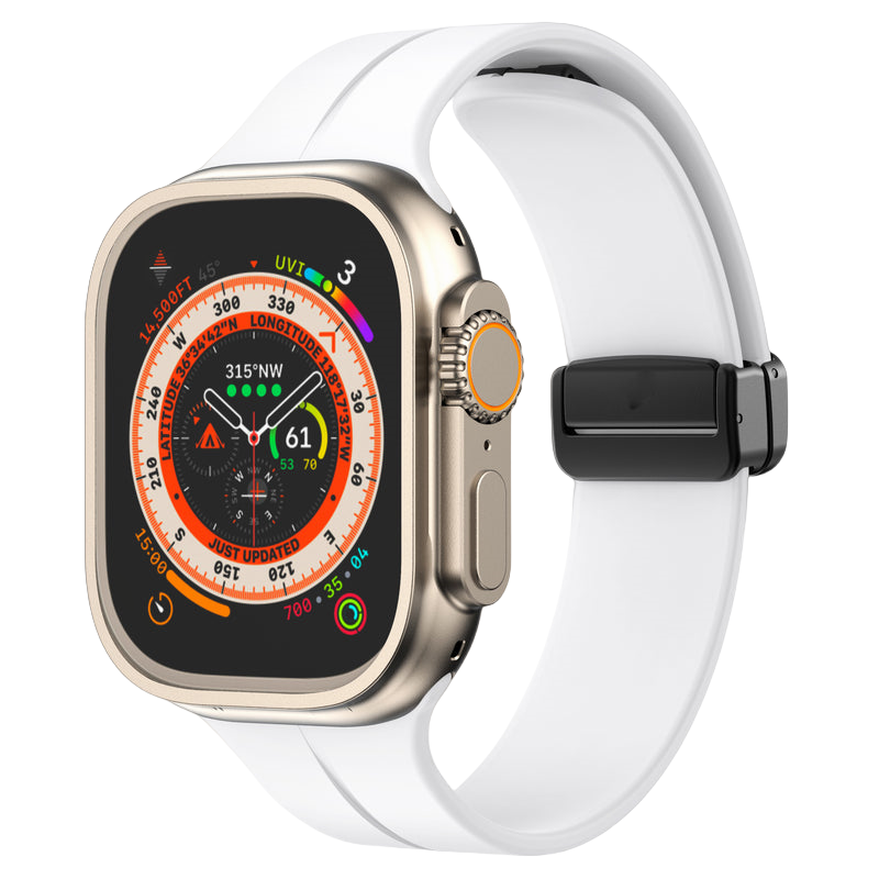 Magnetic Lock Rubber Band – Pulse Series for Apple Watch