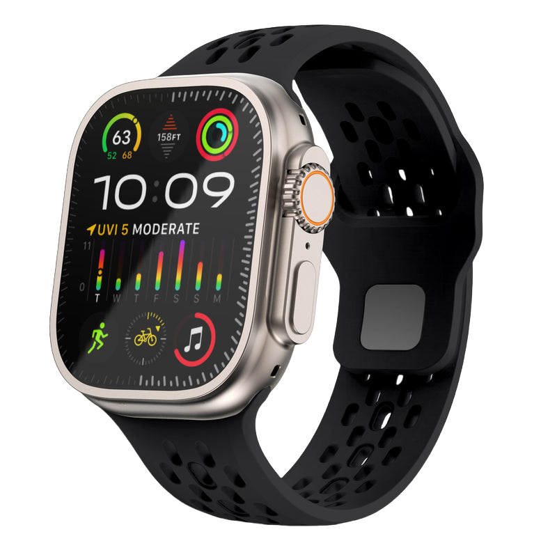 ComfortFit and Breathable Combination Hole Design Band for Apple Watch