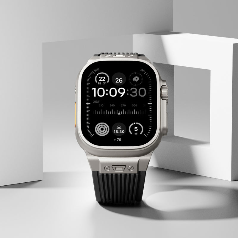 Contoured Silicone Band with Sport Fit for Apple Watch