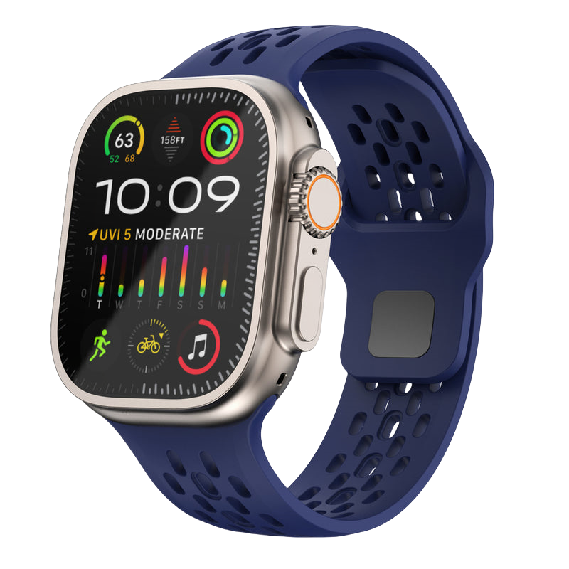ComfortFit and Breathable Combination Hole Design Band for Apple Watch