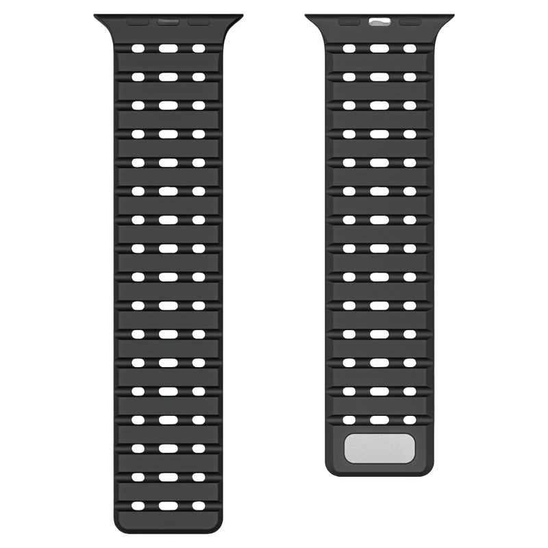 Tri-Hole Soft Rubber TPU Band for Apple Watch