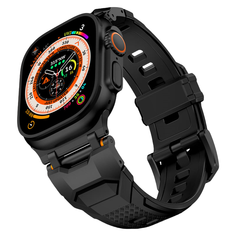 All-Embossed Rubber Strap – Designed for Apple Watch