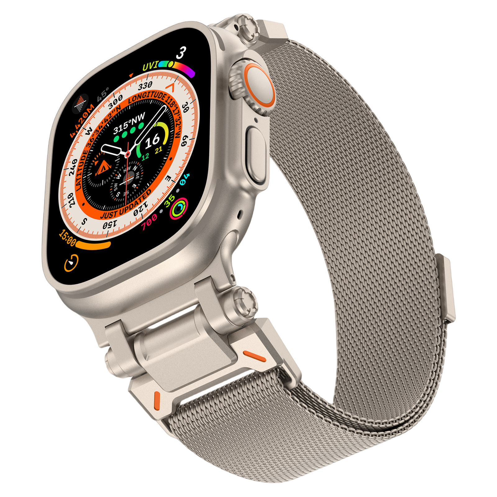 Milanese Loop Band – Marine-Grade Stainless Steel Band for Apple Watch