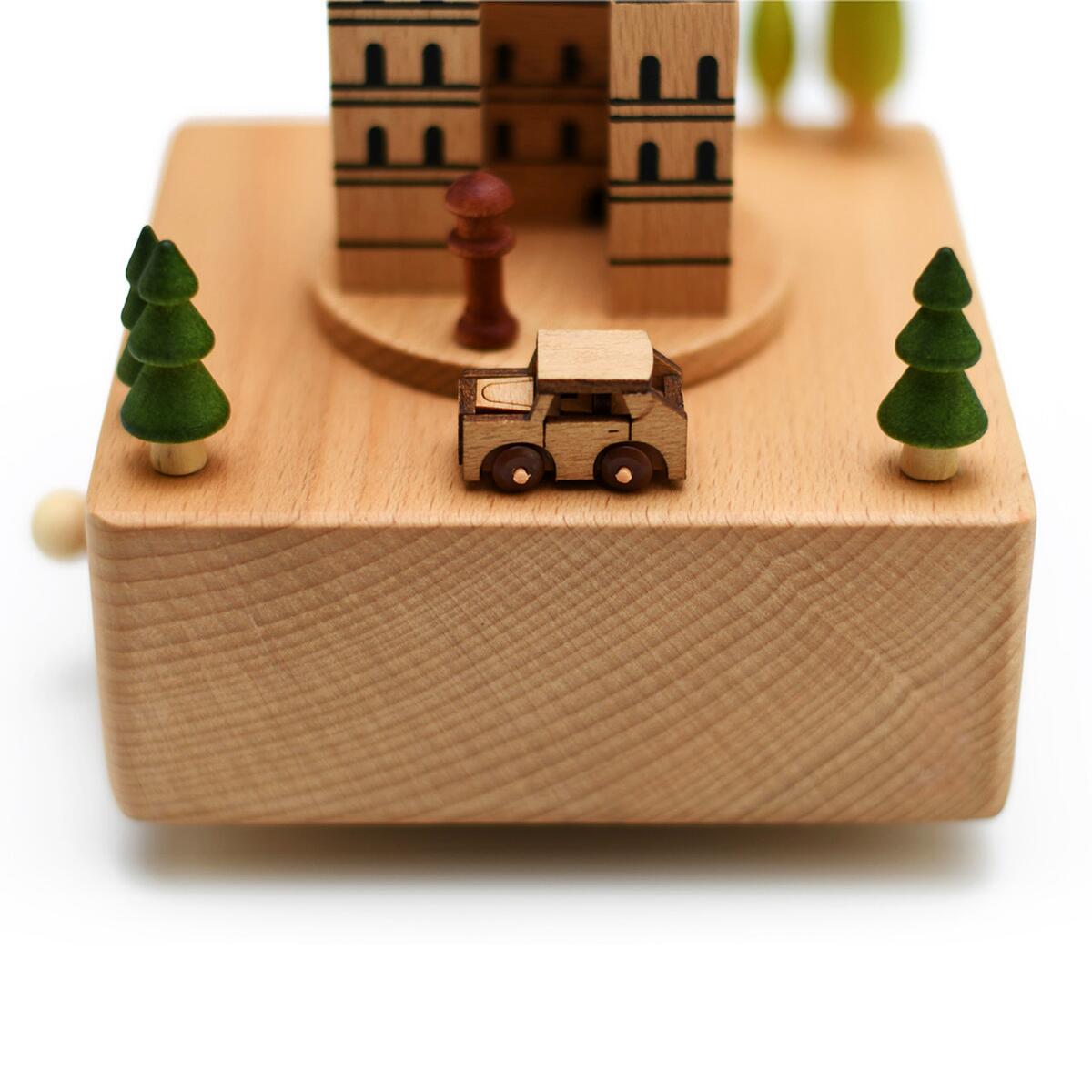 Big Ben & Car Music Box (Melody：Castle in the Sky)