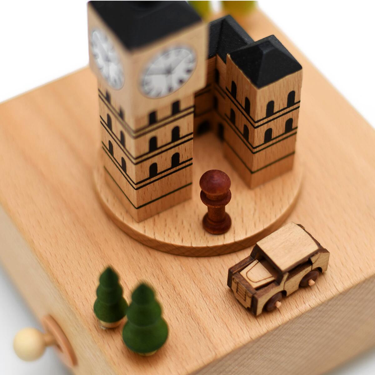 Big Ben & Car Music Box (Melody：Castle in the Sky)