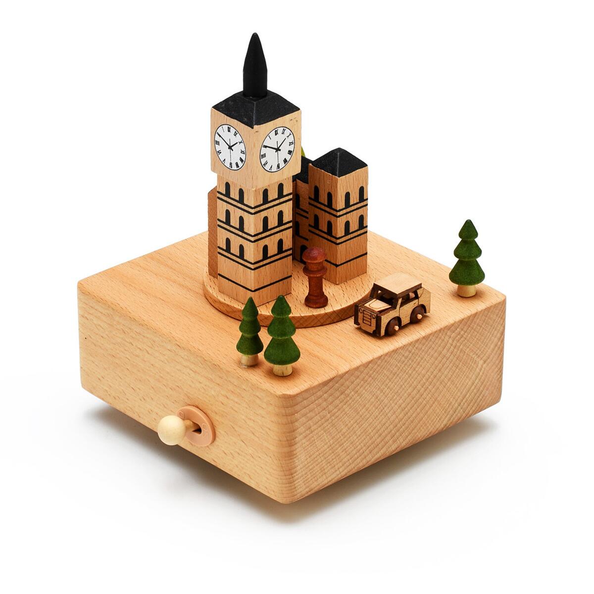 Big Ben & Car Music Box (Melody：Castle in the Sky)