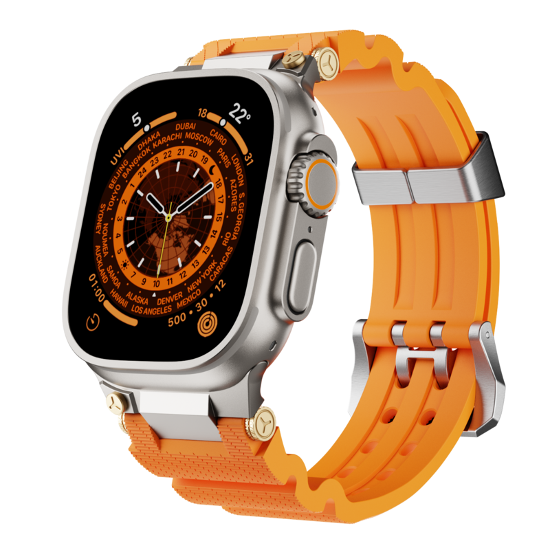 Dive-Pro Silicone Band for Apple Watch - Pulse Series