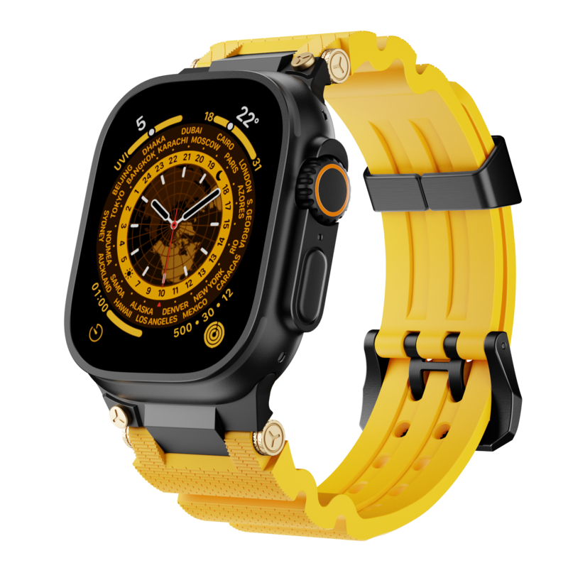 Dive-Pro Silicone Band for Apple Watch - Pulse Series