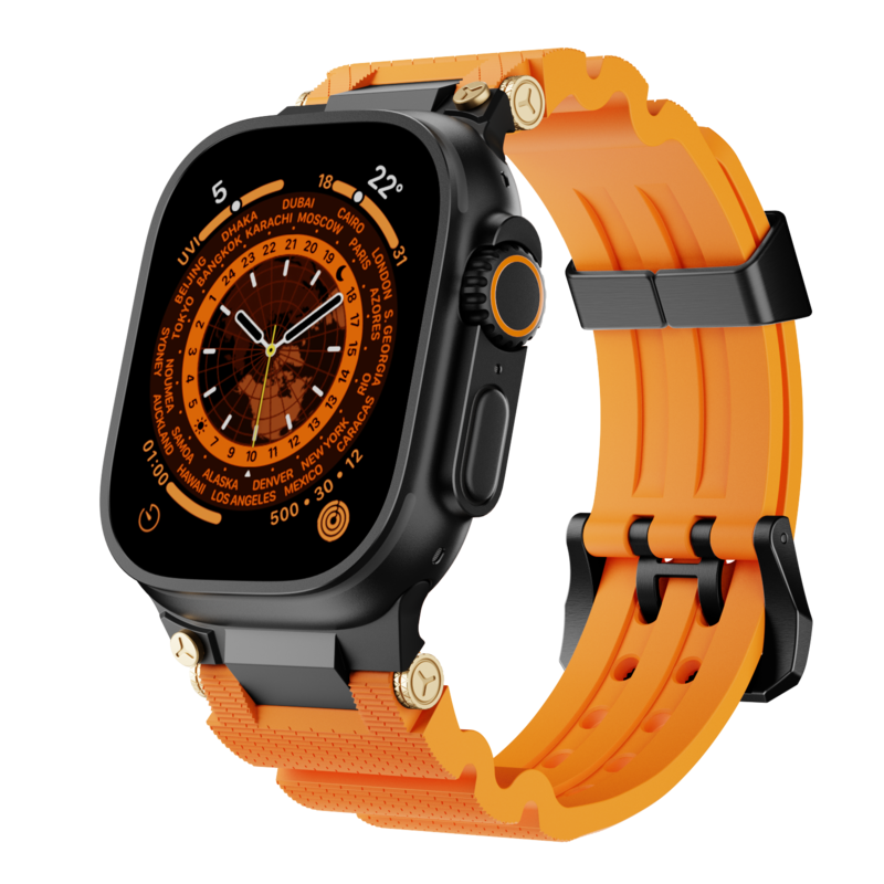 Dive-Pro Silicone Band for Apple Watch - Pulse Series