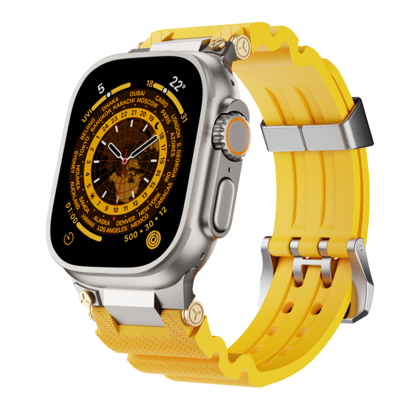 Dive-Pro Silicone Band for Apple Watch - Pulse Series