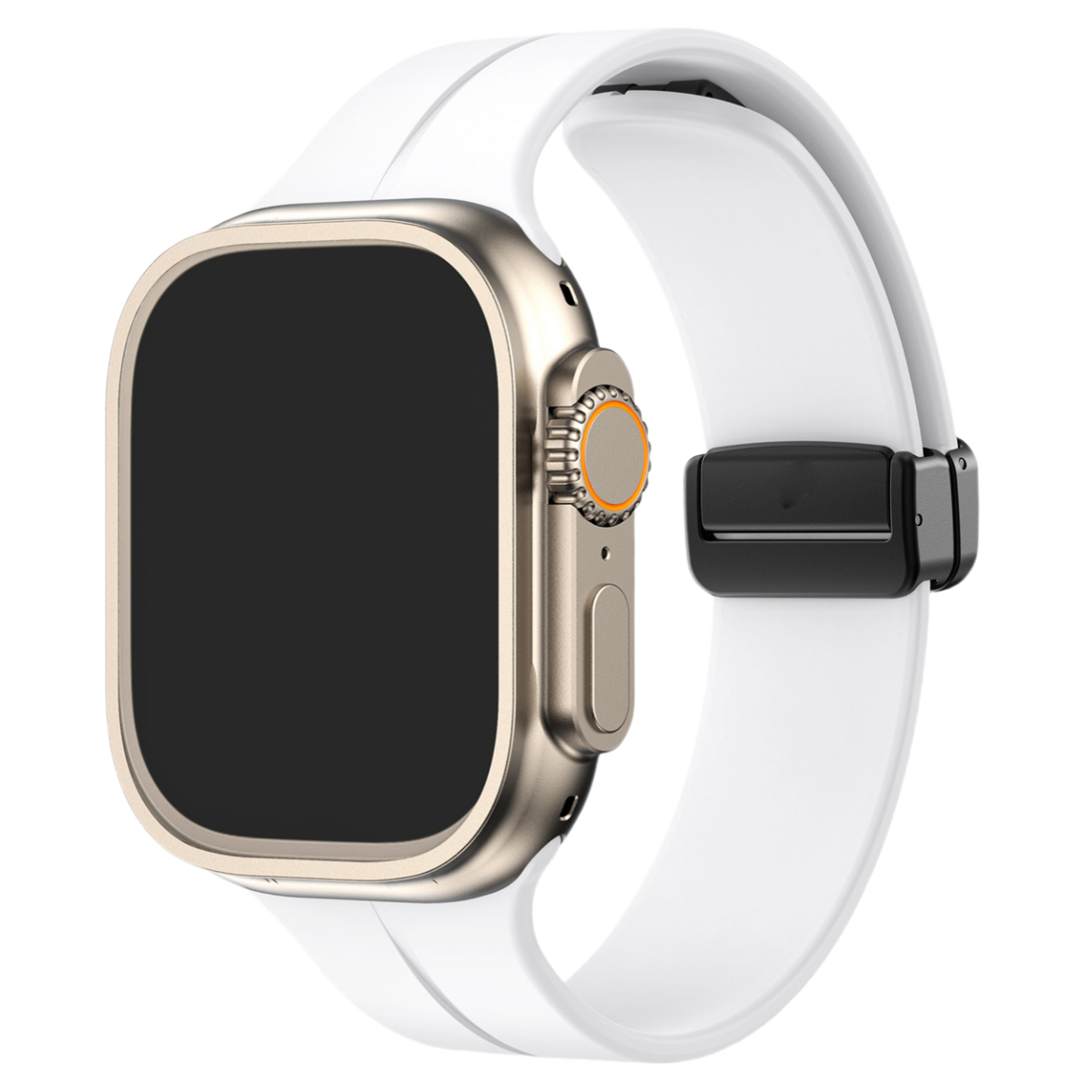 GlideLink Band The Ultimate Magnetic Silicone Strap for Apple Watch