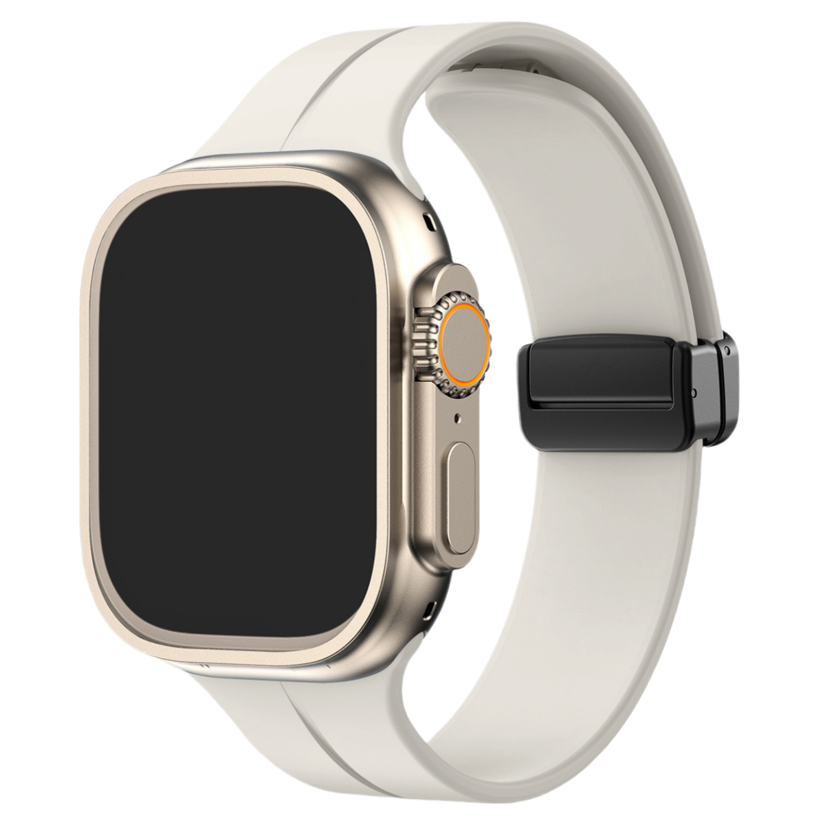 GlideLink Band The Ultimate Magnetic Silicone Strap for Apple Watch