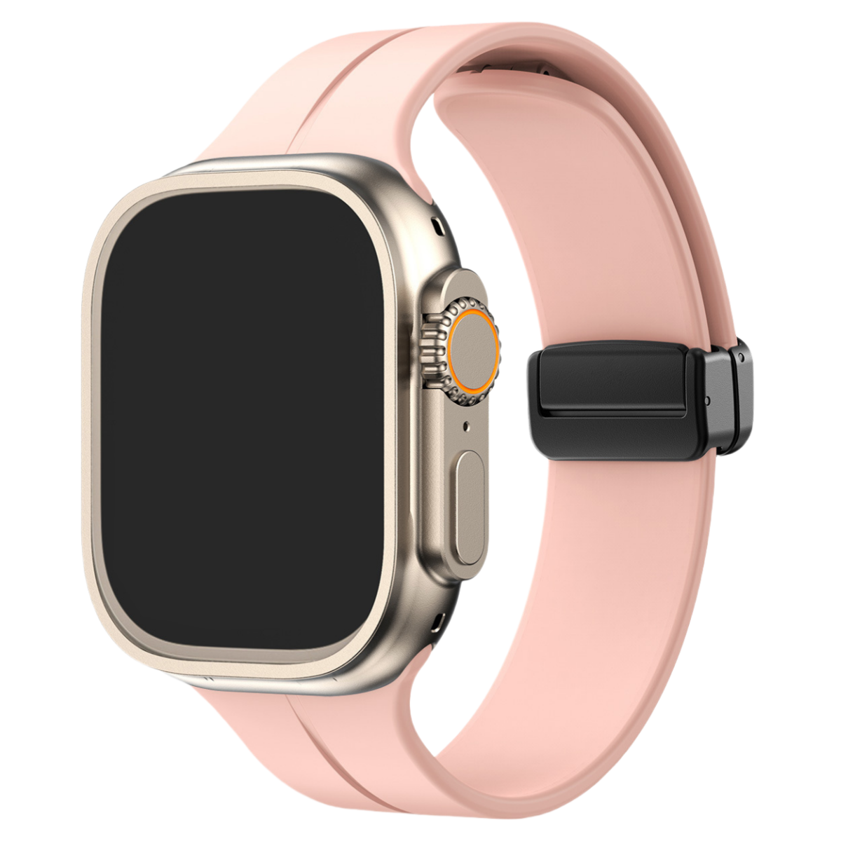 GlideLink Band The Ultimate Magnetic Silicone Strap for Apple Watch