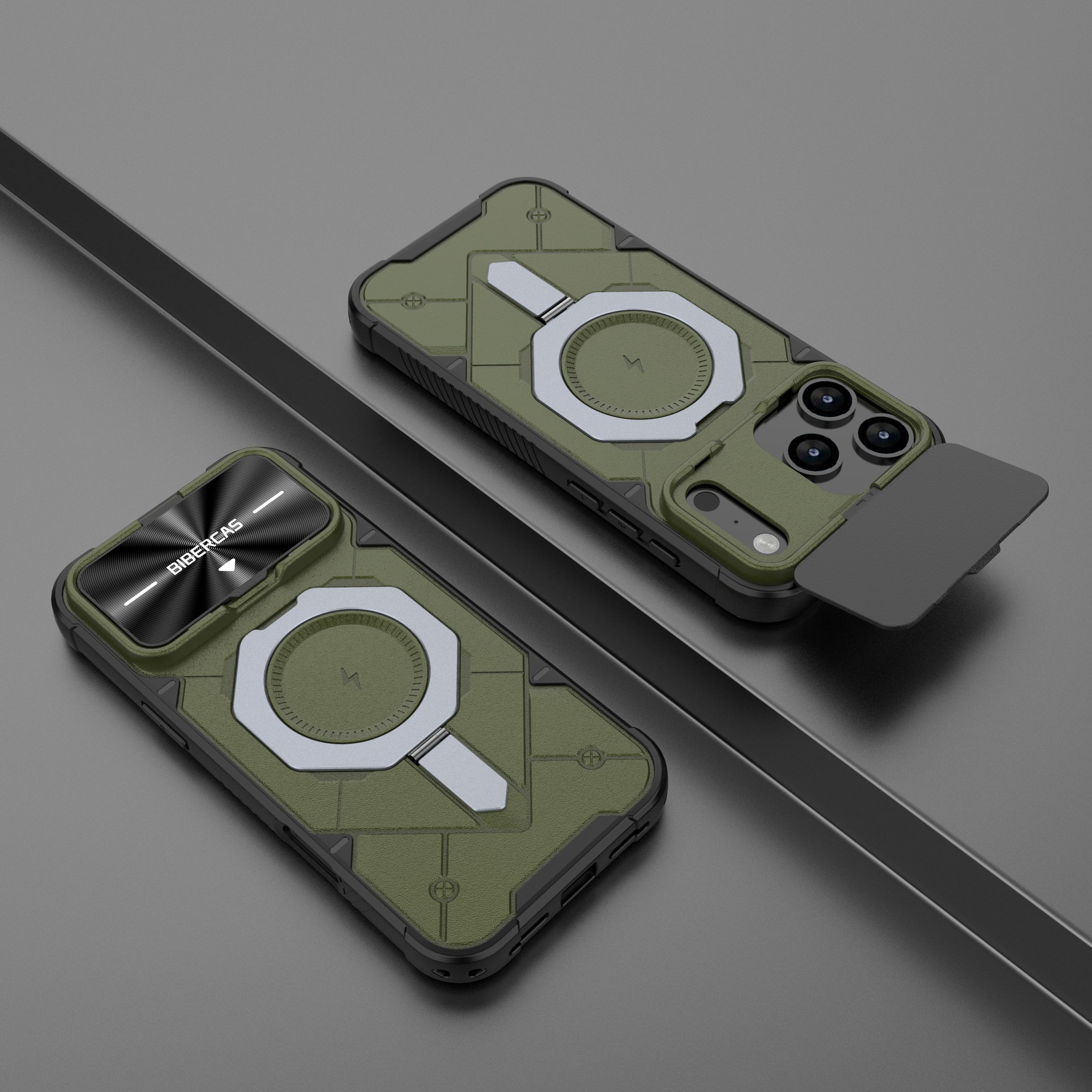 Tactical MagSafe Case with Camera Shield
