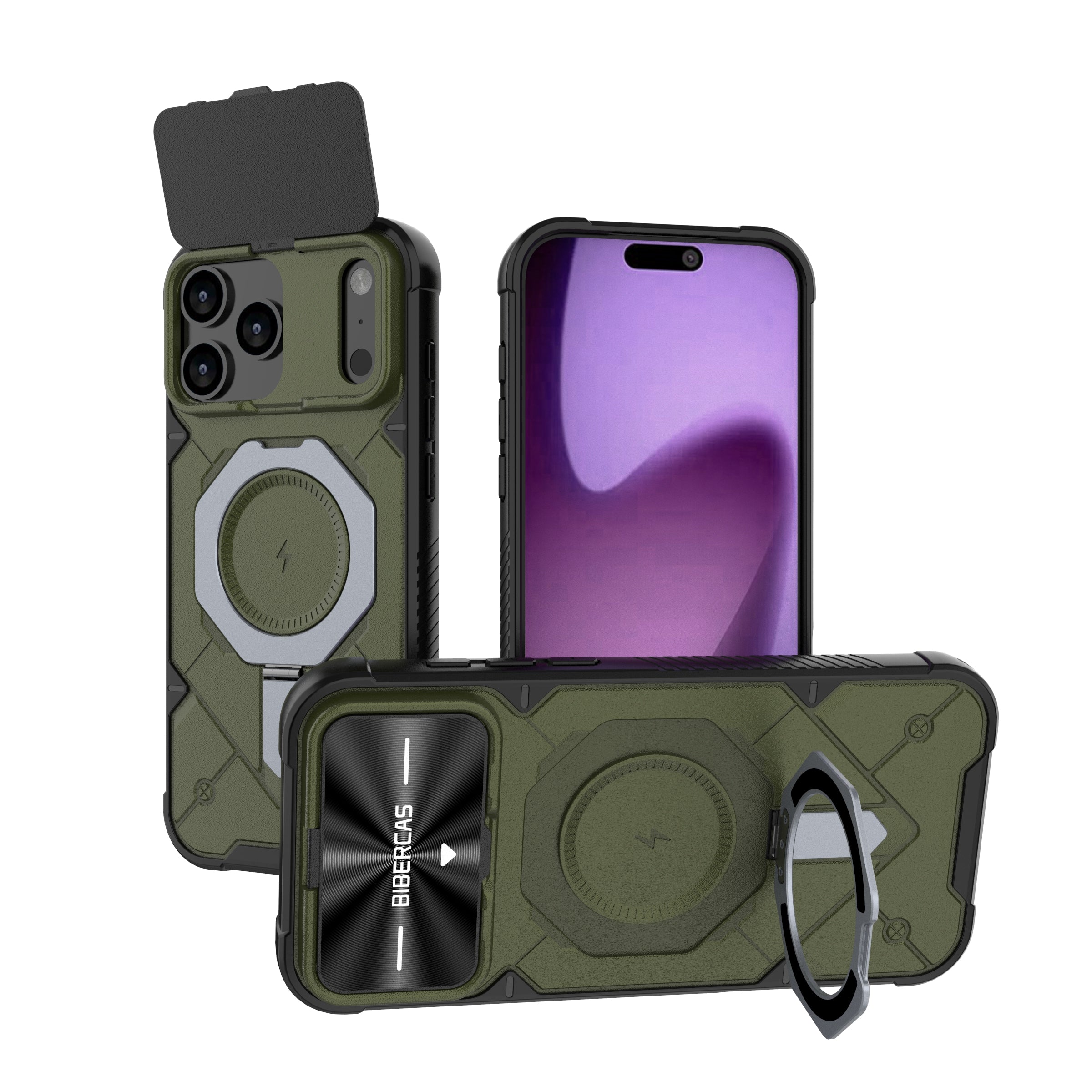 Tactical MagSafe Case with Camera Shield