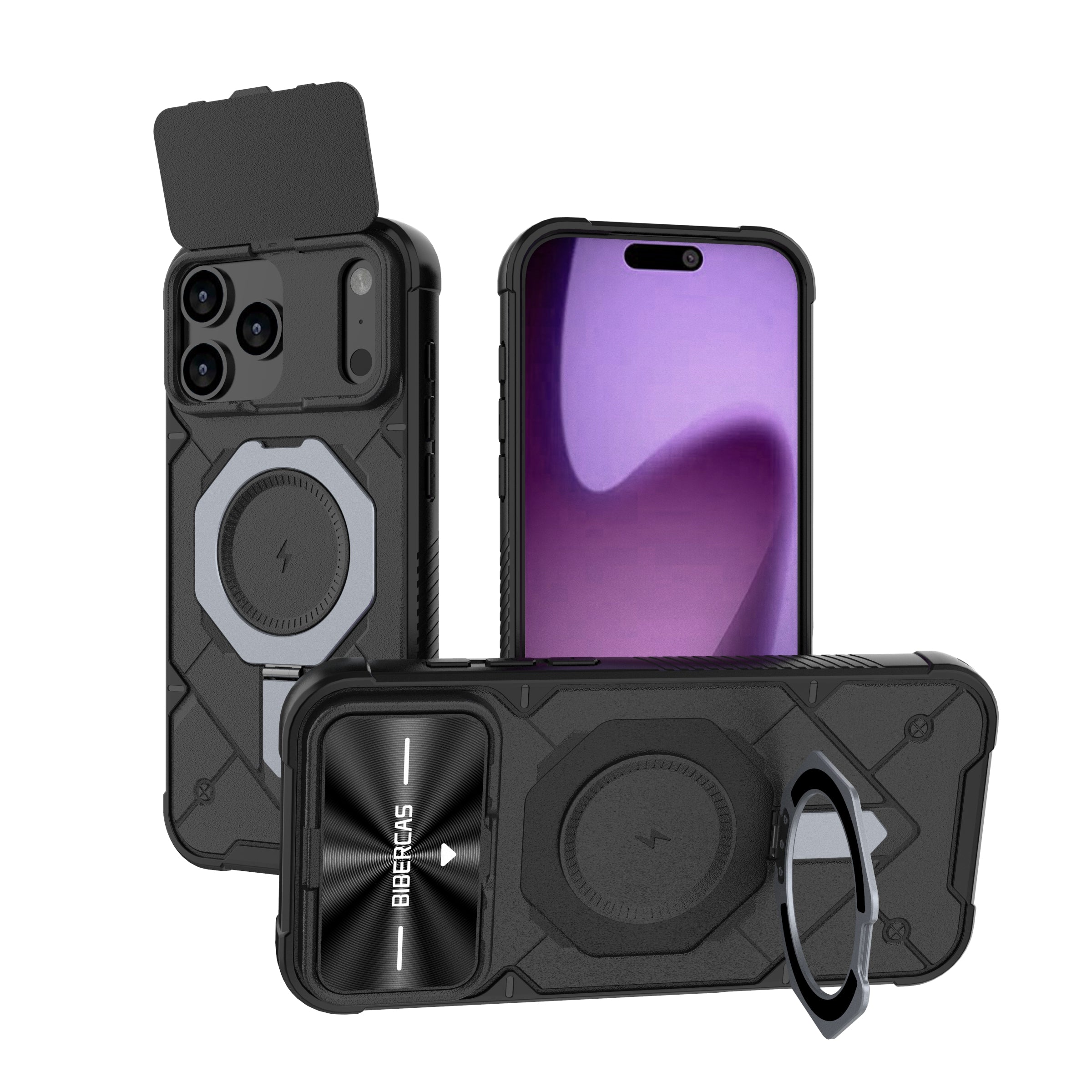 Tactical MagSafe Case with Camera Shield