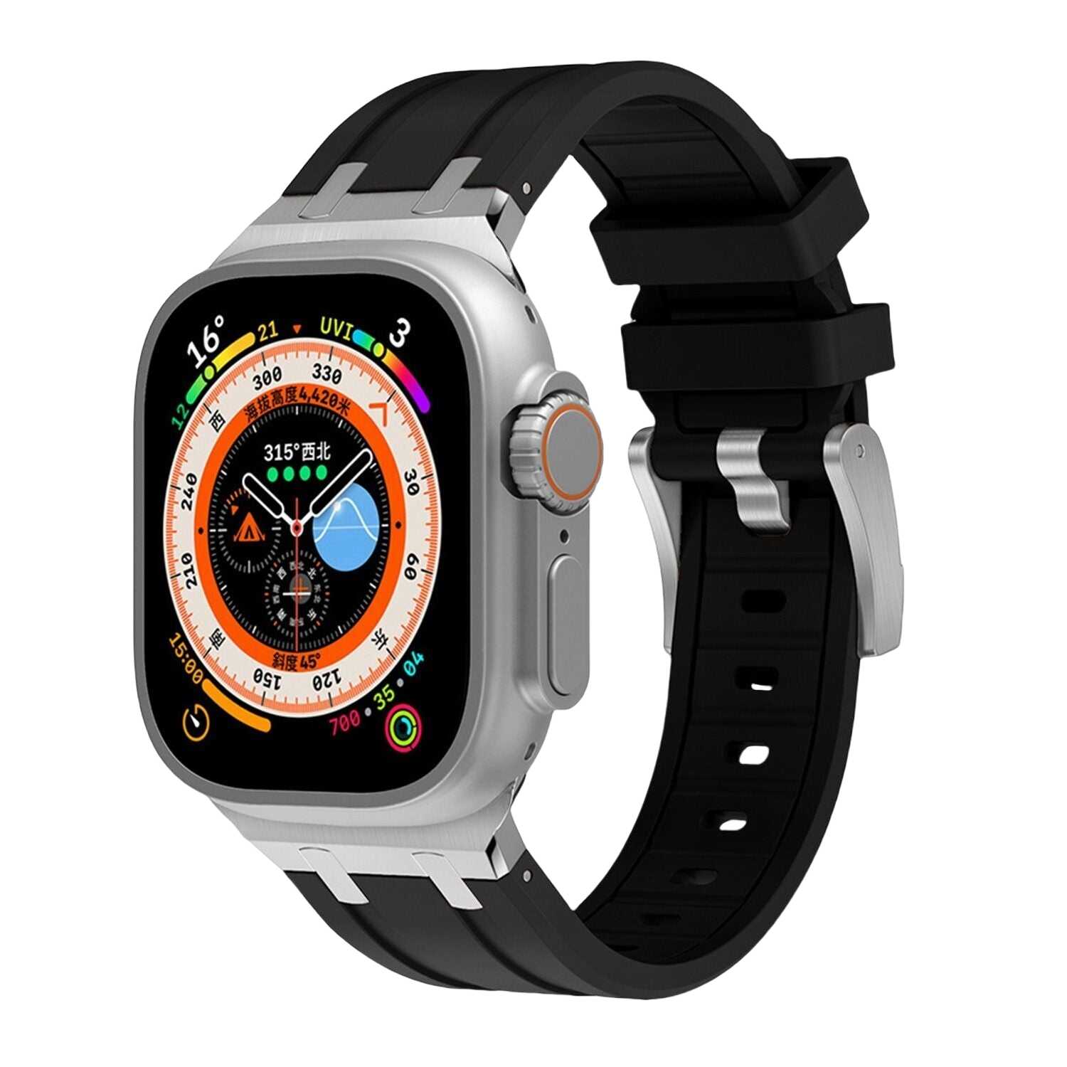 Aqua Silicone Band for Apple Watch - Pulse Series