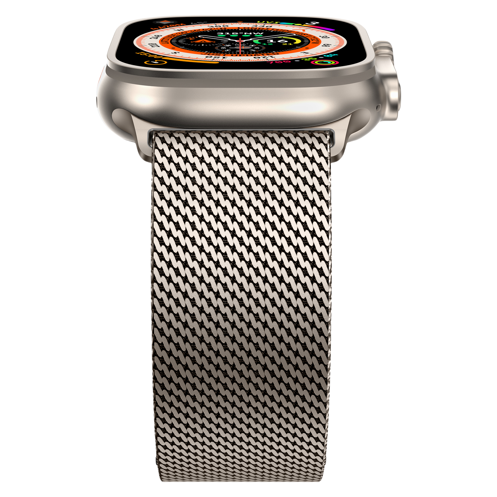 Milanese Loop Band for Apple Watch - Luxe Weave Series – Woven metal mesh bands