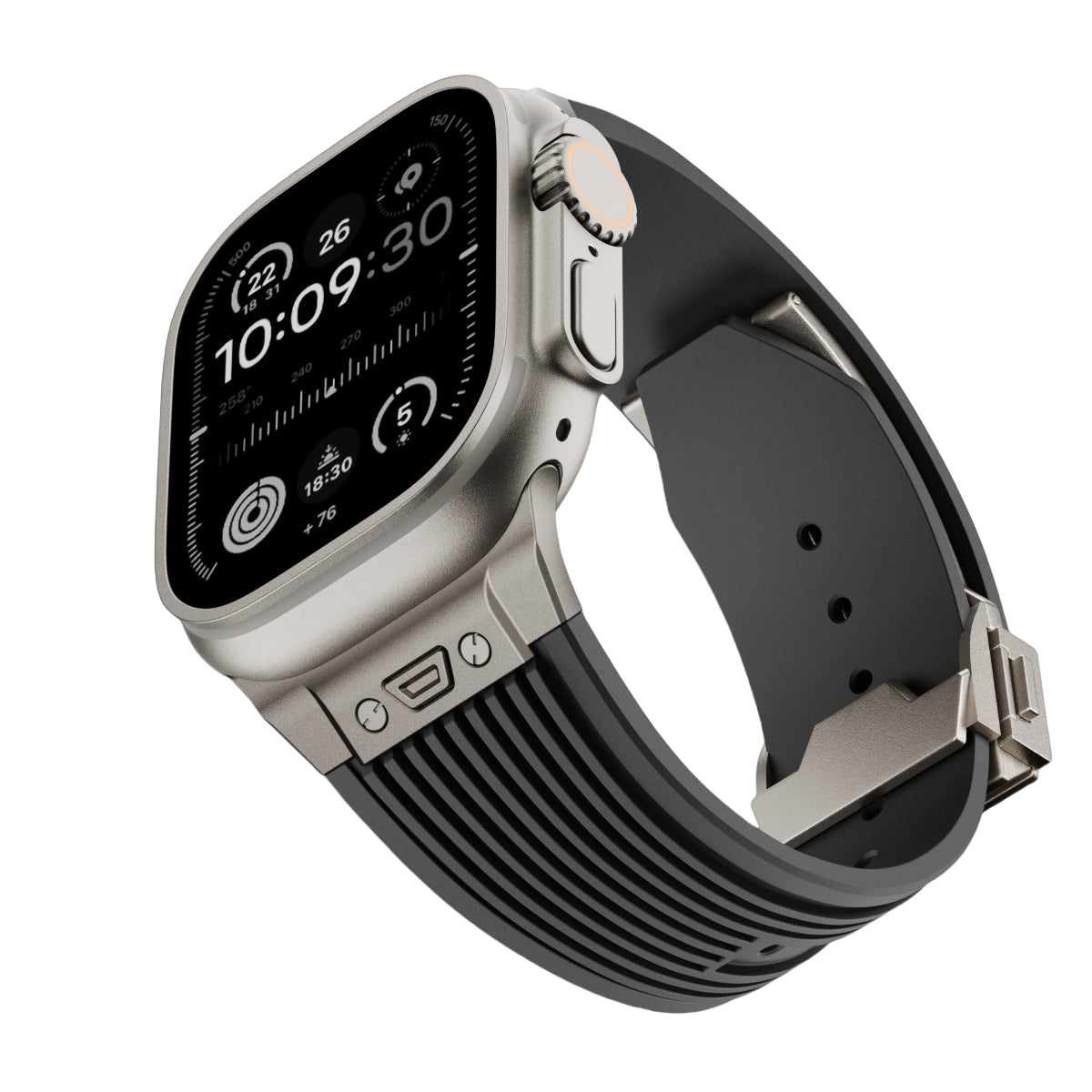 Contoured Silicone Band with Sport Fit for Apple Watch